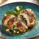 Stuffed Chicken Breast with Spinach & Feta