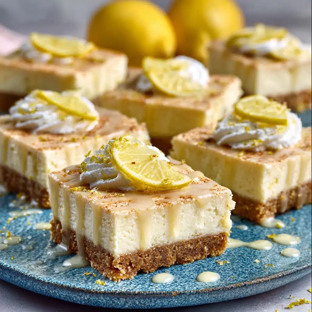 Sugar-Free Lemon Cheesecake Bars: A Zesty Delight to Try!