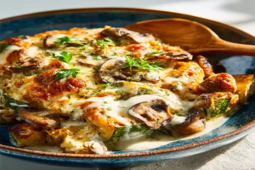 Keto Zucchini, Mushroom and Chicken Casserole Delights! 4 image 1200x800 1755994844675