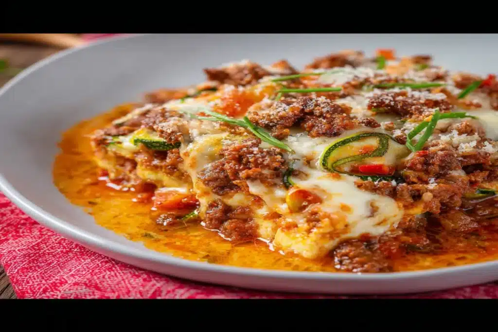 Keto Bolognese Casserole: A Delicious Low-Carb Meal! 4 image 1200x800 1757259415920