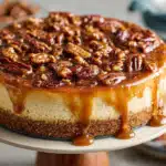 Caramel Pecan Cheesecake