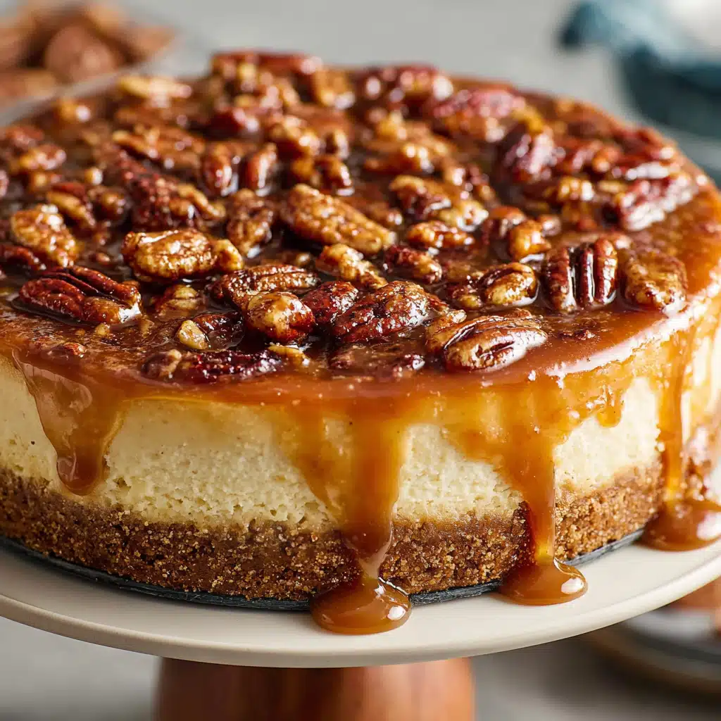 Caramel Pecan Cheesecake: Indulge in This Dreamy Treat!