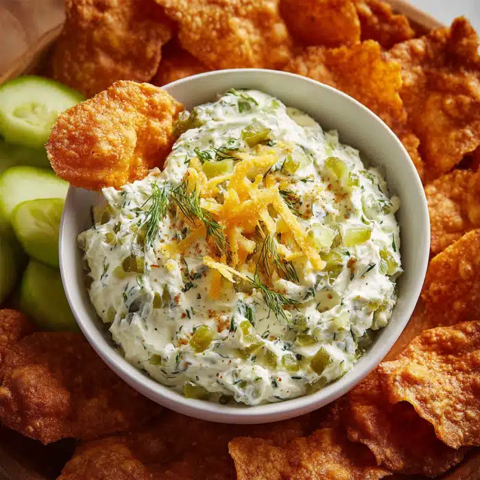 Dill Pickle Dip: The Creamy Snack You Can’t Resist!