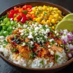 Easy Street Corn Chicken Rice Bowl