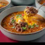 Keto Beef Chili With Cheese