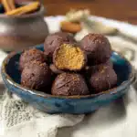 Keto Gingerbread Chocolate Truffles