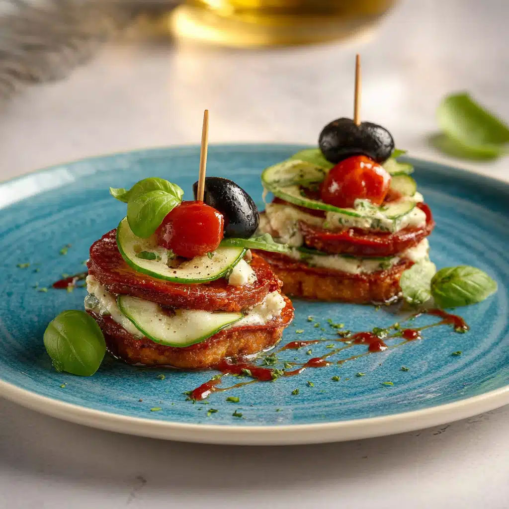 Keto Pizza Snack Stack: A Delightful Low-Carb Treat!