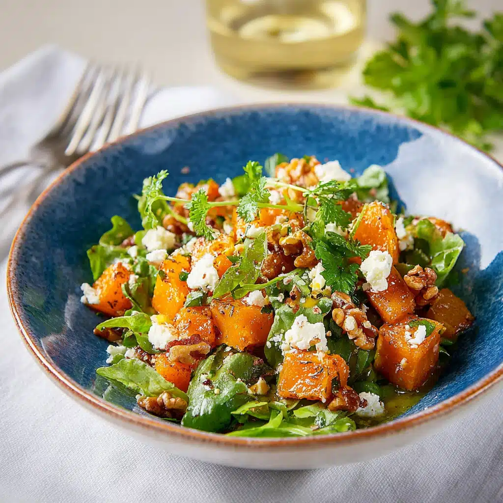 Keto Pumpkin and Feta Salad