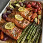 Maple Dijon Sheet-Pan Salmon