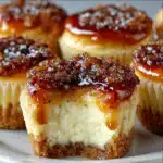 Vanilla Bean Crème Brûlée Cheesecake Cupcakes