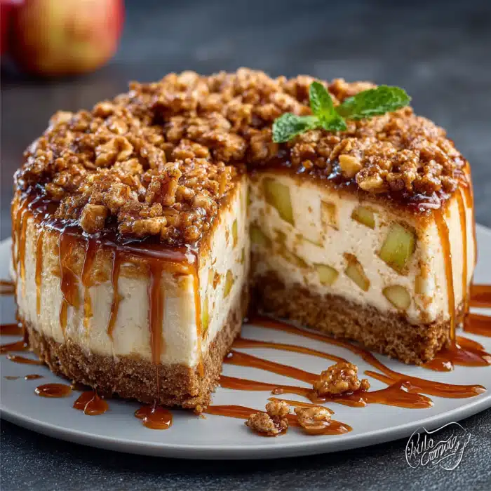 Apple Crisp Cheesecake: Discover the Ultimate Recipe!