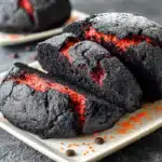 Black Halloween Brimstone Bread