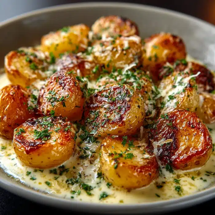 Creamy Garlic Sauce Potatoes: A Flavorful Delight to Try
