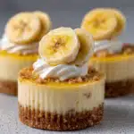 Mini Banana Pudding Cheesecakes
