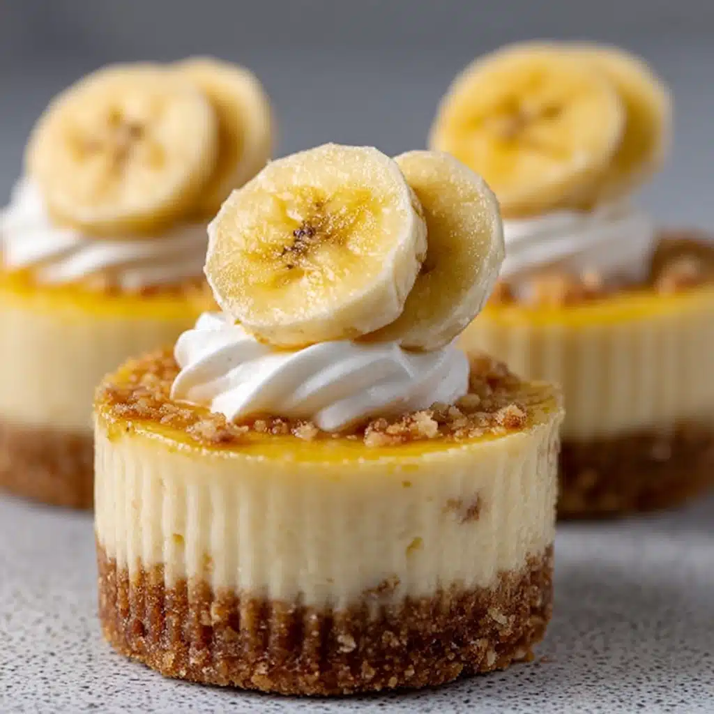 Mini Banana Pudding Cheesecakes: Discover the Easy Recipe!
