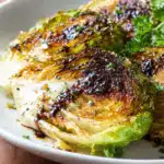 Oven Roasted Garlic Cabbage Steaks