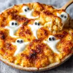 Spooky Ghost Mac and Cheese