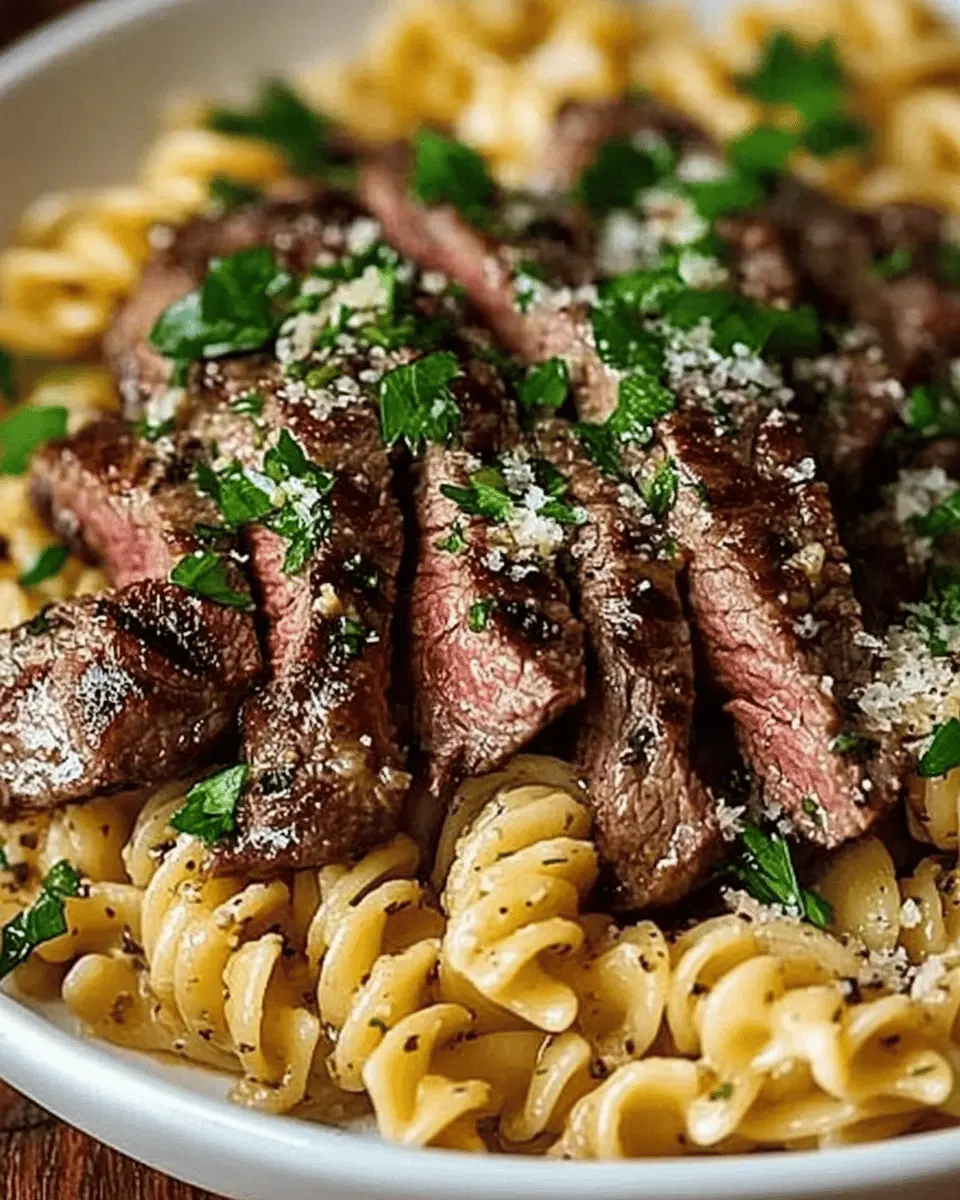 Creamy Garlic Butter Steak & Pasta: The Indulgent Dinner You Deserve