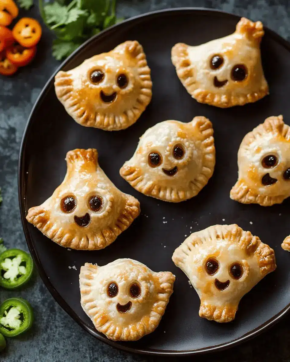 Ghost Mini Taco Pies: Irresistibly Spooky and Delicious!