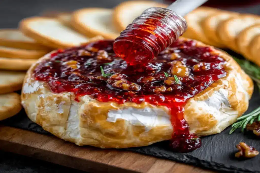Halloween Bloody Baked Brie: A Spooky Delight Recipe! 4 image 1200x800 1760730278409