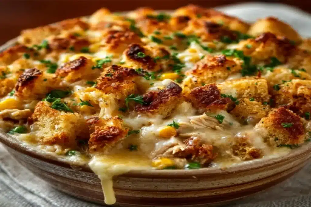 Dolly's Chicken and Stuffing Casserole: A Cozy Delight! 4 image 1200x800 1761052817991