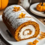 Pumpkin Roll with Cream Cheese First Image First Image