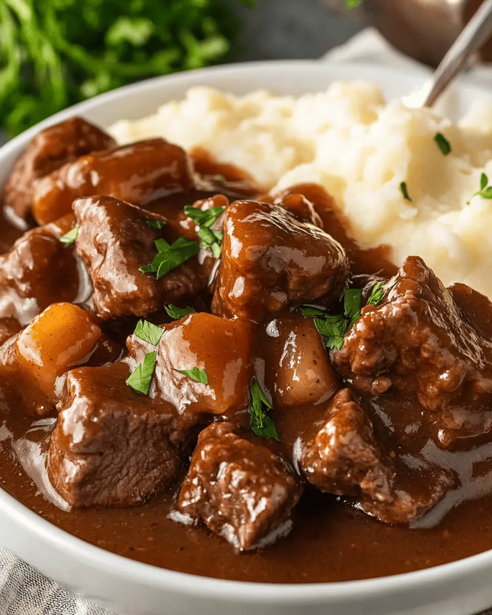 Crock Pot Beef Tips and Gravy: Comforting, Easy Dinner Delight