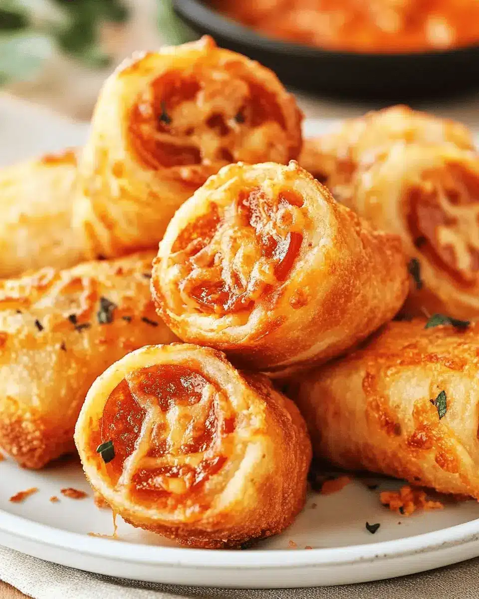 High Protein Pepperoni Pizza Rolls: Indulgent & Guilt-Free!