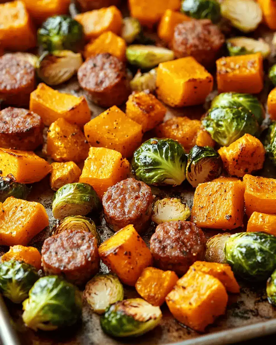 Maple Sheet Pan Smoked Sausage: Easy Fall Flavor Bliss