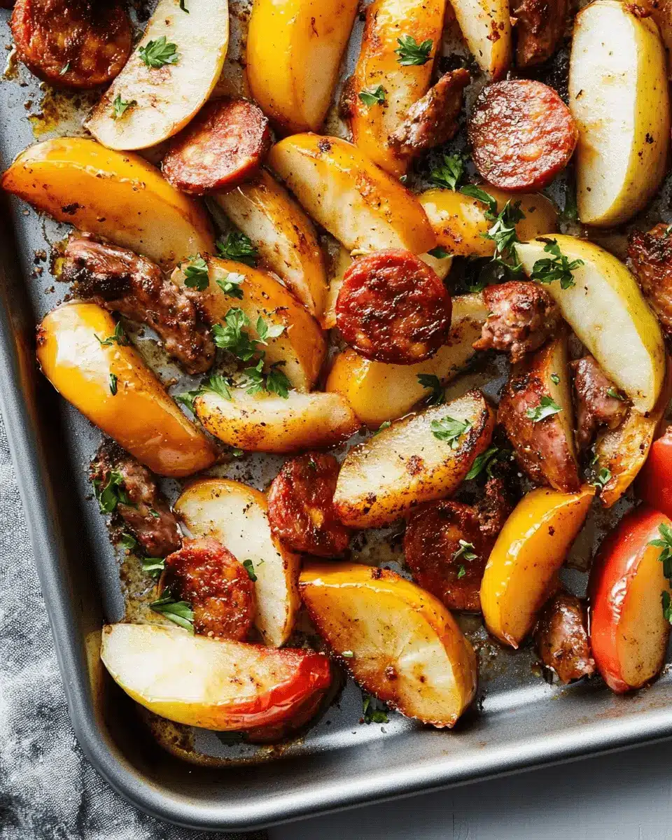 Spiced Apple Chorizo Dinner: Bold Flavors in Just One Pan