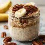 Cinnamon-Maple Overnight Oats with Roasted Pecans First Image First Image