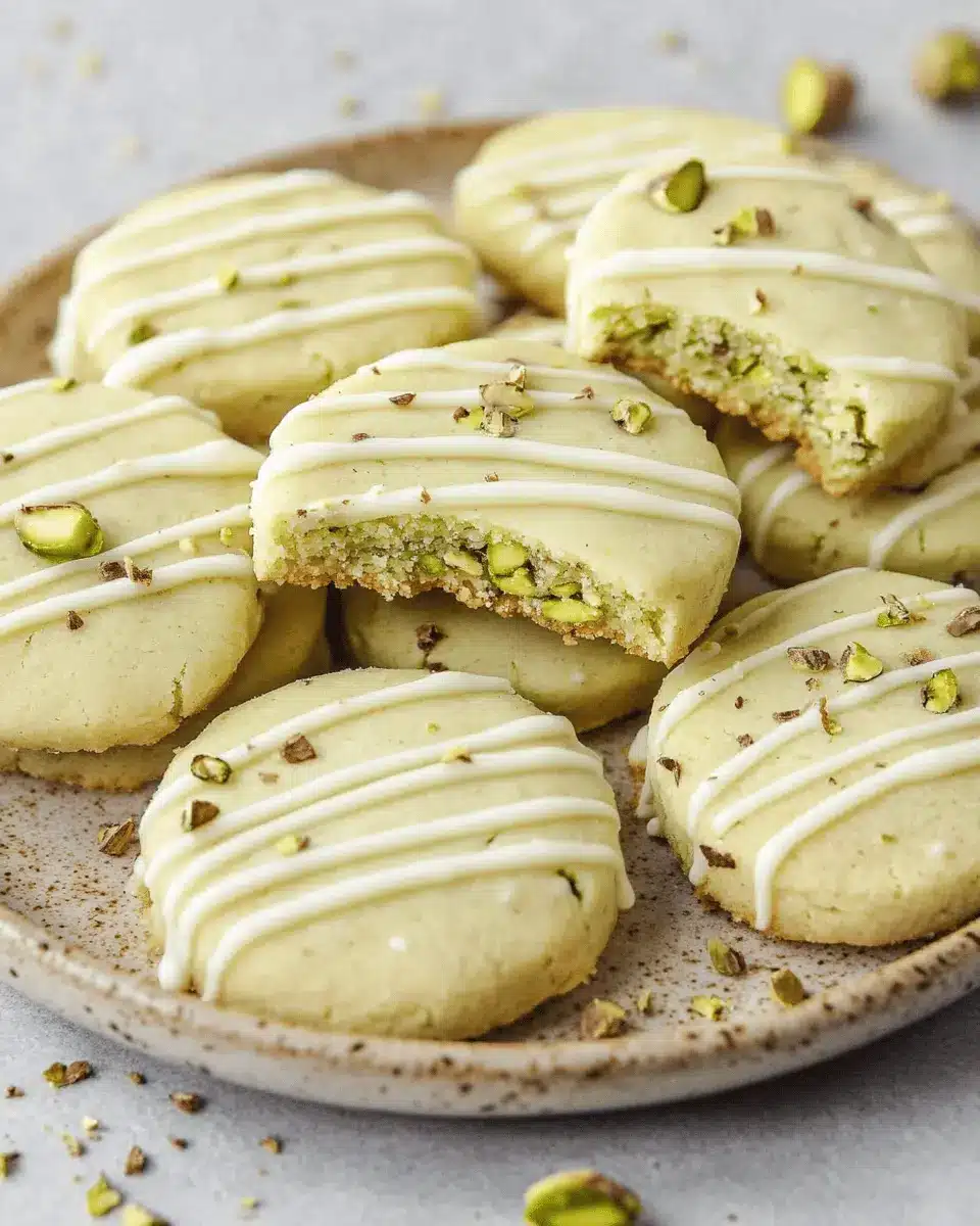 Pistachio Shortbread Cookies: Irresistibly Buttery Perfection