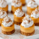 Mini Pumpkin Cheesecake Bites First Image First Image
