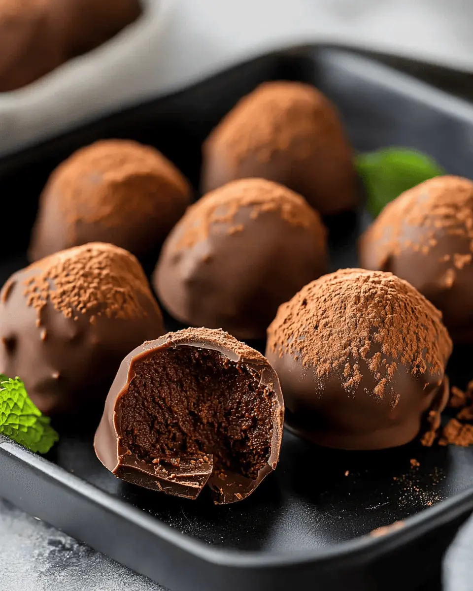 Dark Chocolate Chili Truffles: Indulgent Sweet Heat Awaits