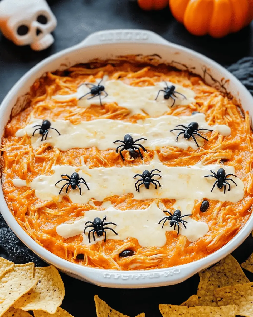 Spooky Halloween Buffalo Dip: Your Next Indulgent Party Hit