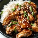 Slow Cooker Honey Garlic Chicken First Image First Image