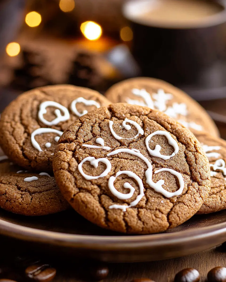 Gingerbread Latte Cookies: Irresistibly Cozy Holiday Treats