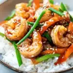 Honey Garlic Shrimp Rice Bowls First Image First Image