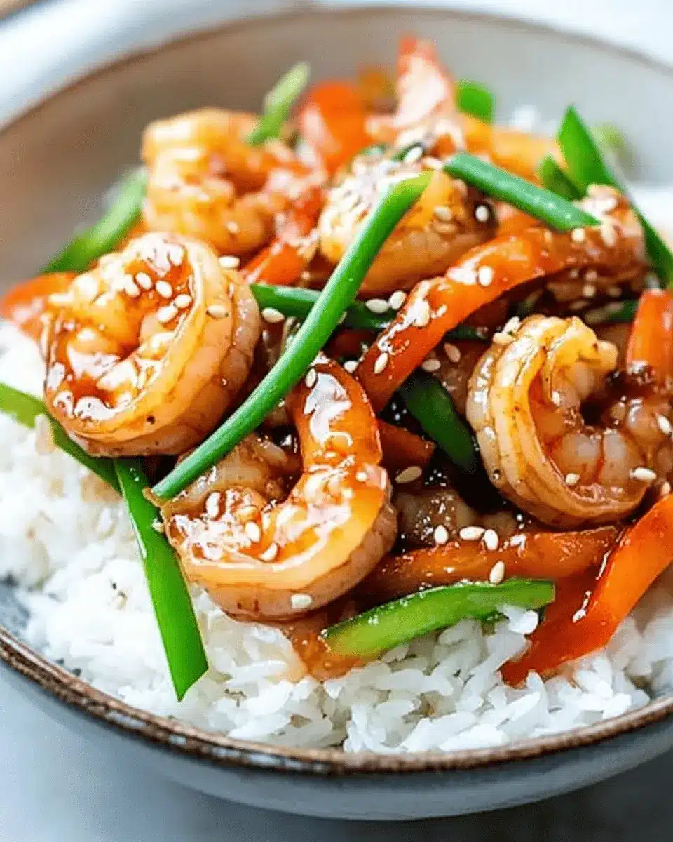 Honey Garlic Shrimp Rice Bowls: Irresistibly Bold & Flavorful