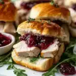 Turkey Cranberry Sliders First Image First Image