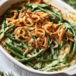 Keto Green Bean Casserole with Crispy Onions First Image First Image