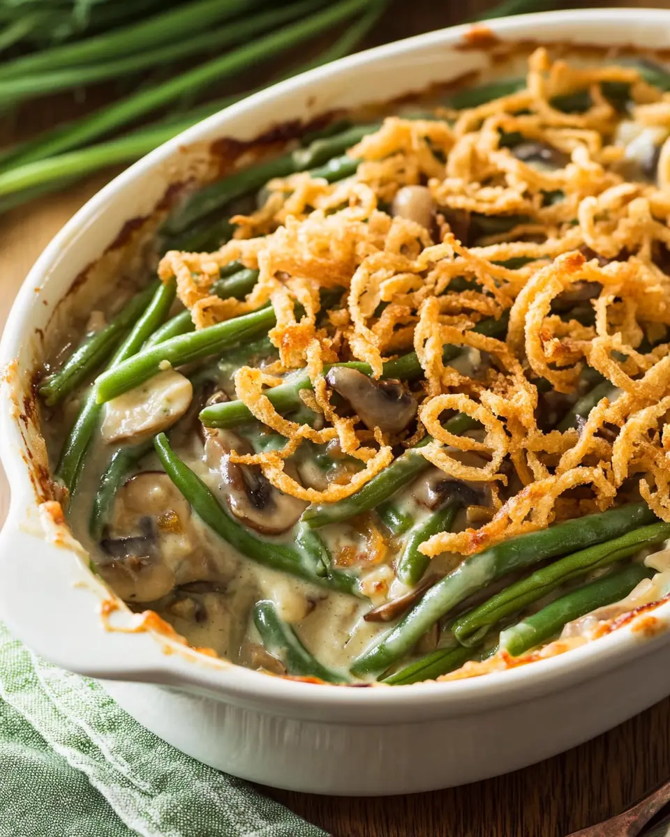 Campbells Green Bean Casserole: The Ultimate Cozy Comfort Dish