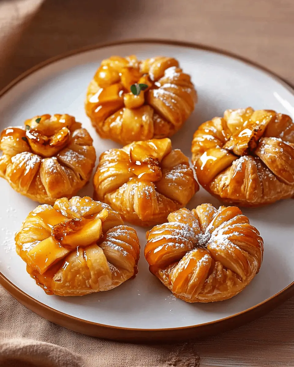 Caramel Apple Puff Pastry Bites: Irresistibly Cozy Treats