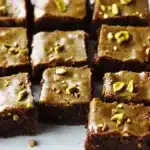 Keto Pistachio Flour Brownie Bites First Image First Image