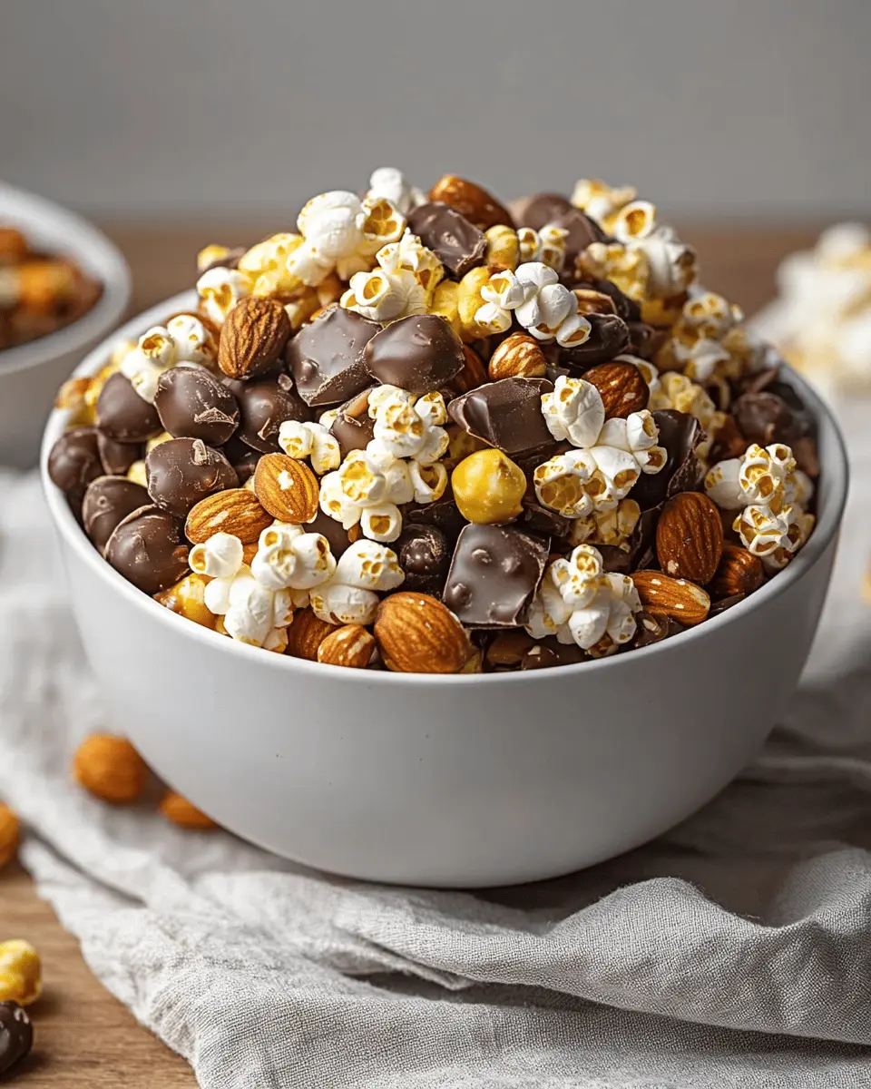 Swalty Popcorn-Chocolate Nut Clusters: Irresistibly Sweet Bites