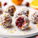Keto Cranberry Orange Bliss Balls First Image First Image
