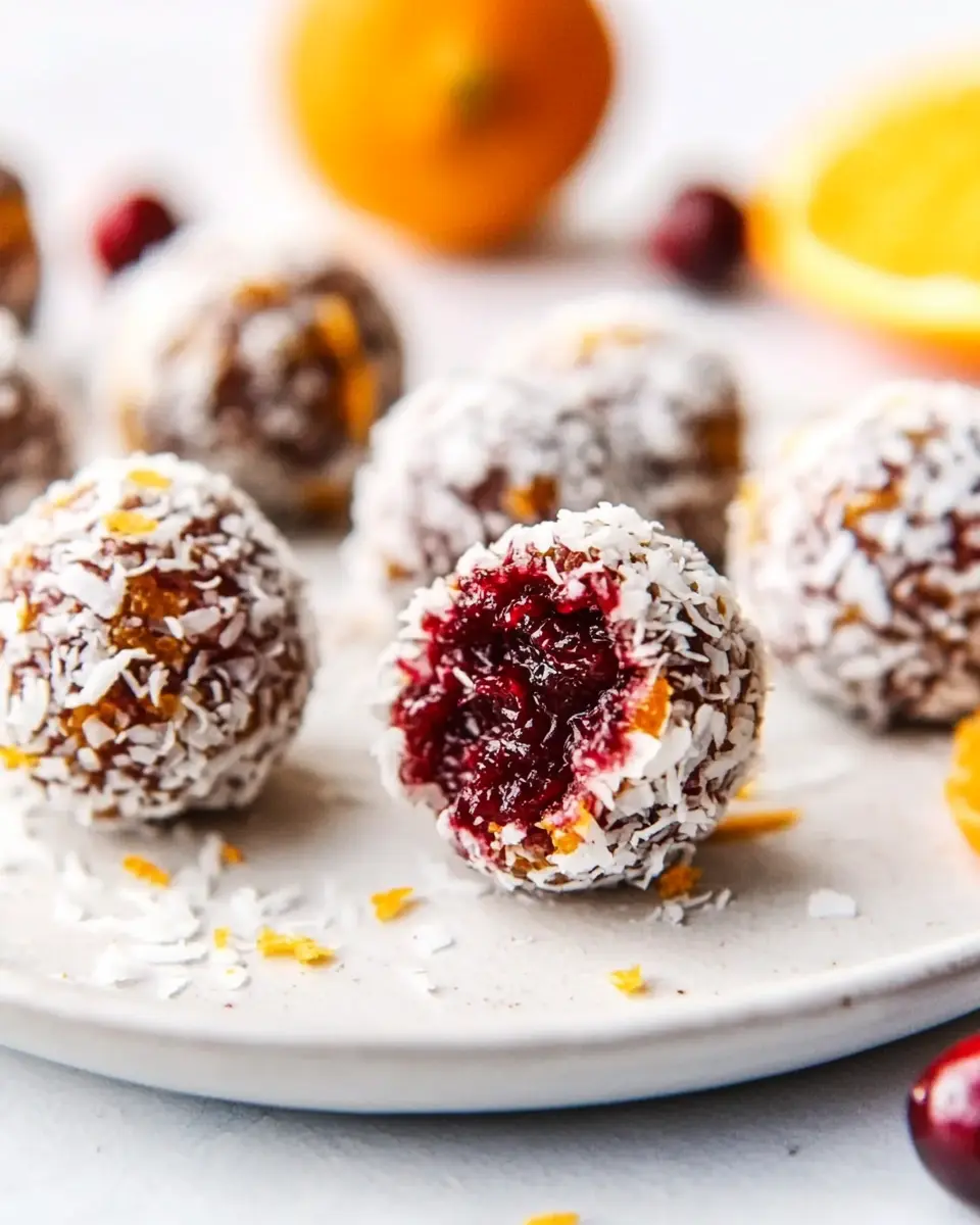 Keto Cranberry Orange Bliss Balls: Indulgent & Guilt-Free Treats