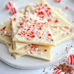 Keto Peppermint Chocolate Bark First Image First Image