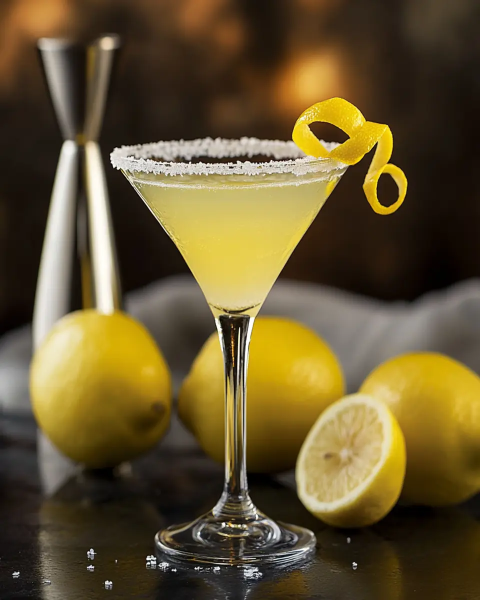 Lemon Drop Martini Bliss: Your Easy, Refreshing Cocktail Fix