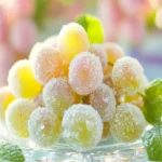Sugared Champagne Grapes First Image First Image